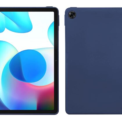 TGK Plain Soft Back Case Cover for Realme Pad 10.4 inch – Blue
