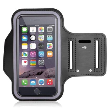 TGK Universal Sports Running Jogging Gym Armband Case Holder for Smartphone, Apple iPhone, Samsung Galaxy Any Phone (XL – 5 To 5.5 Inch)