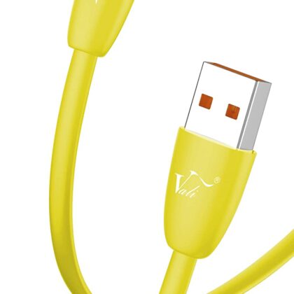 Vali VC-096 3.1A OutPut Micro USB Data & Fast Charging Cable, Data Sync, USB Cable for Micro USB Devices (Color May Vary)