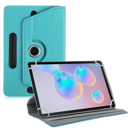 TGK Universal 360 Degree Rotating Leather Rotary Swivel Stand Case Cover for Samsung Galaxy Tab S6 10.5 Inch SM-T860/T865/T867 – Sky Blue