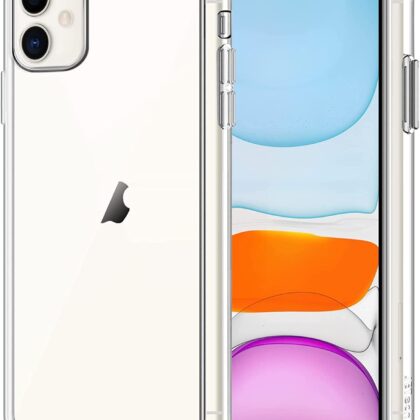 TGK Transparent Soft Back Case Cover for iPhone 11 (6.1 inch), Transparent