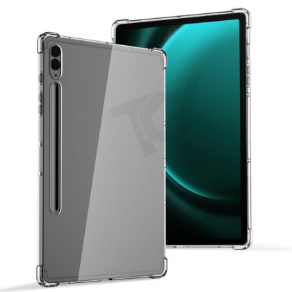 TGK Back Cover for SAMSUNG Galaxy Tab S9 FE+ 12.4 inch (Transparent, Dual Protection, Pack of: 1)