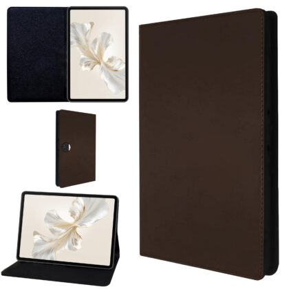 TGK Flip Cover for Honor Pad 9 12.1 Inch Tablet (Brown, Dual Protection, Pack of: 1)