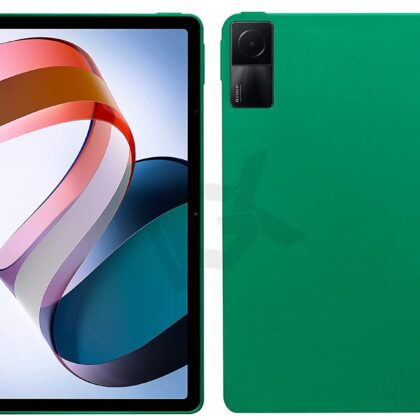 TGK Plain Matte Design Soft Silicon Back Case Cover for Redmi Pad 10.61 inch Tab (Green)