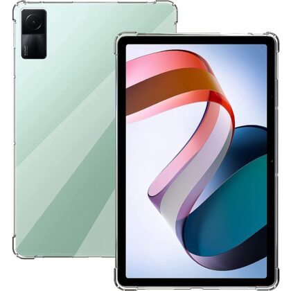 TGK Clear Soft Flexible Transparent Back Cover Case for Redmi Pad 10.61 inch Tab, Transparent