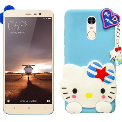 TGK Silicone Back Cover Case Compatible for Xiaomi Mi Redmi Note 3 Cover (Sky Blue)