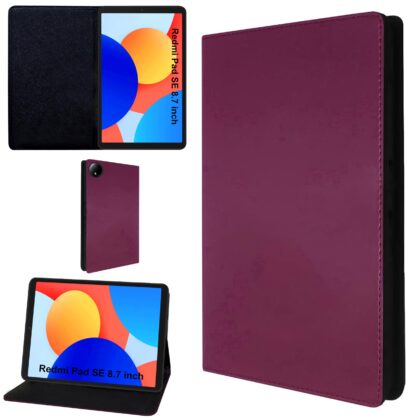 TGK Flip Cover for REDMI Pad SE 8.7 inch Tablet (Purple, Dual Protection, Pack of: 1)