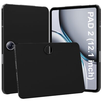 TGK Back Cover for OnePlus Pad 2 12.1 inch Tablet (Black, Flexible, Pack of: 1)