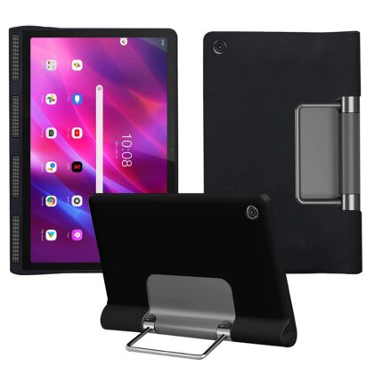TGK Plain Design Matte Finished Soft Back Case Cover Compatible for Lenovo Yoga Tab 11 (YT-J706F) 11 inch Tablet – Black