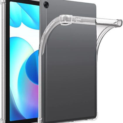 TGK Clear Soft Flexible Transparent Back Cover Case Compatible for Realme Pad 10.4 inch Tablet [RMP2102/ RMP21023] Transparent