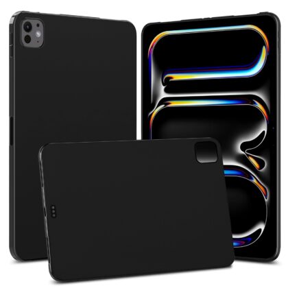 TGK Back Cover for Apple 2024 iPad Pro (M4) 11.0 Inch (Black, Dual Protection, Pack of: 1)