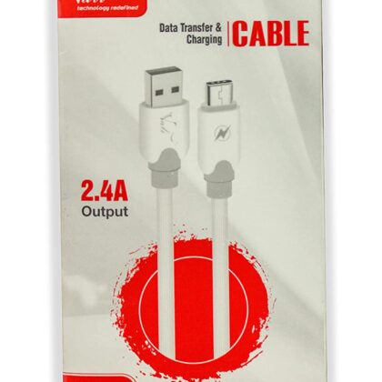 Vali VC-128 2.4A OutPut Micro USB Data & Fast Charging Cable, Data Cable, USB Cable for Micro USB Devices (Color May Vary)