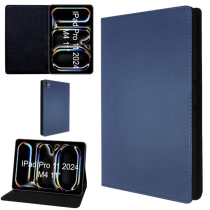 TGK Flip Cover for Apple iPad Pro 11 inch (M4) 2024 (Blue, Dual Protection, Pack of: 1)