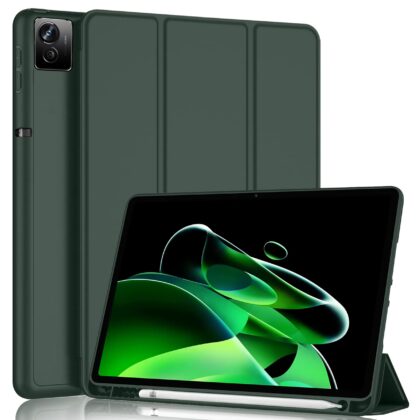 TGK Flip Cover for realme Pad X 11 inch (Green, Dual Protection, Pack of: 1)