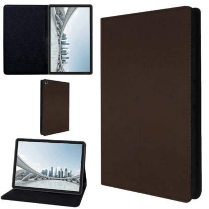 TGK Leather Stand Flip Case Cover for Honor PAD X8 10.1 inch Tablet (25.65 cm) (Brown)