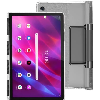 TGK Clear Soft Flexible Transparent Back Cover Case Compatible for Lenovo Yoga Tab 11 (YT-J706F) 11 inch Tablet – Transparent