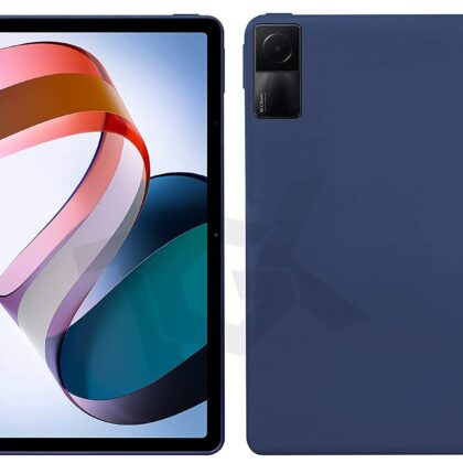 TGK Plain Matte Design Soft Silicon Back Case Cover for Redmi Pad 10.61 inch Tab (Blue)
