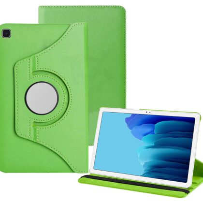 TGK 360 Degree Rotating Leather Stand Case Cover for Samsung Galaxy Tab A7 10.4 inch Cover [SM-T500/T505/T507] 2020 (Green)