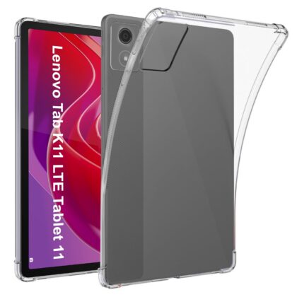 TGK Back Cover for Lenovo Tab K11 11 Inch (Transparent, Dual Protection, Pack of: 1)