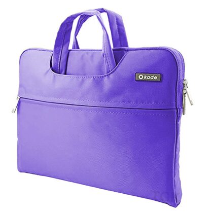 TGK Laptop Bags Briefcase Carrying Case Cover Pouch Waterproof Laptop Messenger Hand Bag for Women and Men (15 inch, Purple)