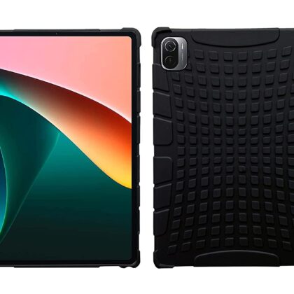 TGK Defender Series Rugged Back Case Cover Compatible for Xiaomi Mi Pad 5 11″ inch Tablet (Black)