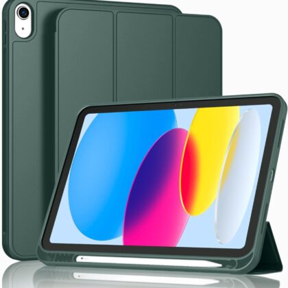 TGK Flip Cover for Apple iPad 10th Gen 10.9 inch (Green, Cases with Holder, Pack of: 1)
