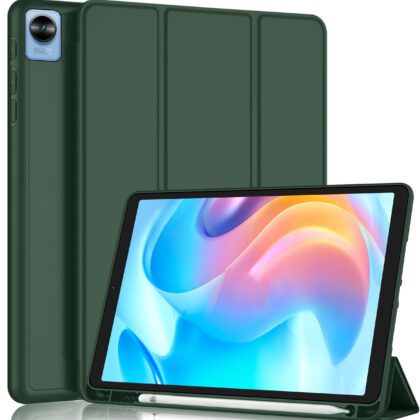 TGK Flip Cover for Realme pad mini 8.7 inch (Green, Dual Protection, Pack of: 1)