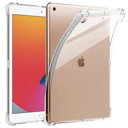 TGK Back Cover for Apple iPad (8th Gen) 10.2 inch (Transparent, Dual Protection, Pack of: 1)