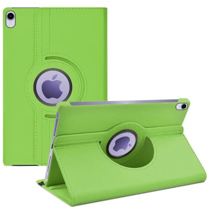 TGK 360 Degree Rotating Leather Smart Rotary Swivel Stand Case Cover Compatible for iPad Mini 6 (8.3 inch, 2021) iPad Mini 6th Generation (Green)