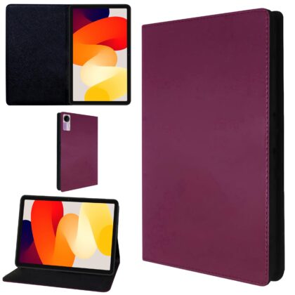 TGK Flip Cover for Redmi Pad SE 11 inch Tablet (Purple, Dual Protection, Pack of: 1)