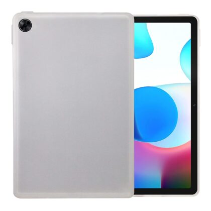 TGK Plain Soft Back Case Cover for Realme Pad 10.4 inch – White