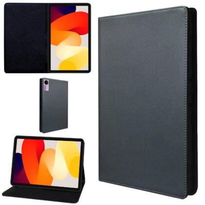 TGK Flip Cover for Redmi Pad SE 11 inch Tablet (Grey, Dual Protection, Pack of: 1)