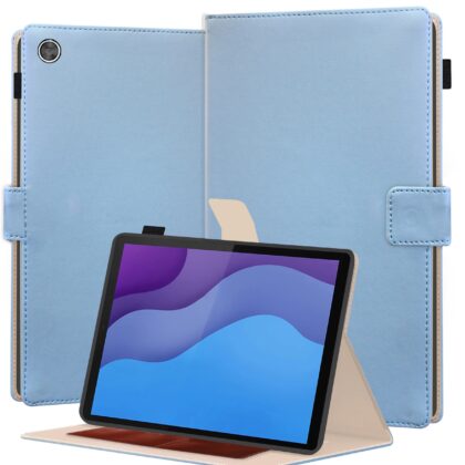 TGK Flip Cover for Lenovo Tab M10 2nd Gen 10.1 inch TB-X306X / TB-X306F (Blue, Dual Protection, Pack of: 1)