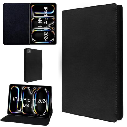 TGK Flip Cover for Apple iPad Pro 11 inch (M4) 2024 (Black, Dual Protection, Pack of: 1)