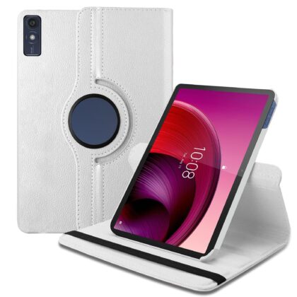 TGK Flip Cover for Lenovo M10 5G 10.61 inch (White, Dual Protection, Pack of: 1)