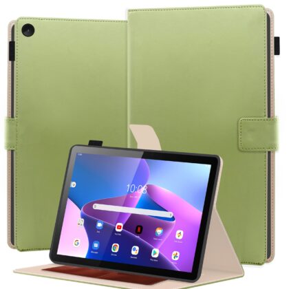 TGK Flip Cover for Lenovo Tab M10 FHD 3rd Gen 10.1 inch TB328FU TB328XU (Green, Dual Protection, Pack of: 1)