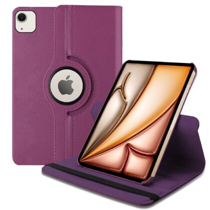 TGK Flip Cover for Apple iPad Air 13 Inch M2 2024 (Purple, Dual Protection, Pack of: 1)