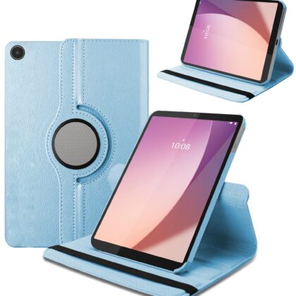 TGK Flip Cover for Lenovo Tab M8 4th Gen 8 Inch 2023 TB-300FU TB-300XU (Blue, Dual Protection, Pack of: 1)