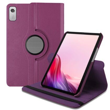 TGK Flip Cover for Lenovo Tablet M9 9 Inch (Purple, Dual Protection, Pack of: 1)