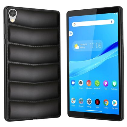 TGK Back Cover for Lenovo Tab M8 (2nd Gen) FHD 8 inch (Black, Dual Protection, Pack of: 1)