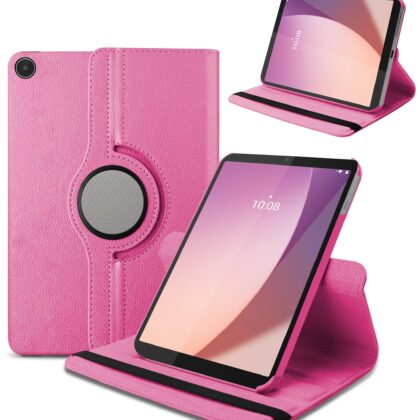 TGK Flip Cover for Lenovo Tab M8 4th Gen 8 Inch 2023 TB-300FU TB-300XU (Pink, Dual Protection, Pack of: 1)