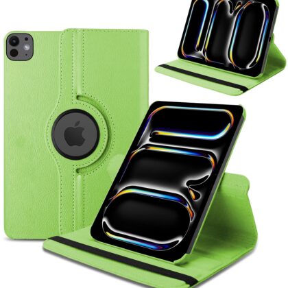 TGK Flip Cover for Apple iPad Pro 13 inch 2024 (M4) (Green, Dual Protection, Pack of: 1)