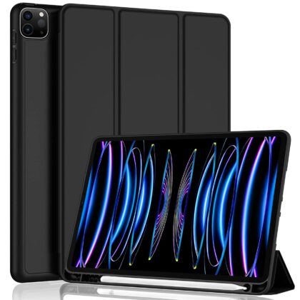 TGK Back Cover for Apple ipad pro 12.9 inch 6th Generation (Black, Dual Protection, Pack of: 1)