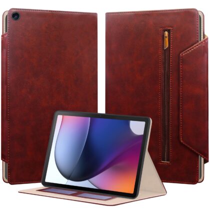 TGK Flip Cover for Motorola Tab G62 10.61 inch (Red, Dual Protection, Pack of: 1)