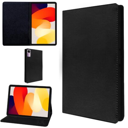 TGK Flip Cover for Redmi Pad SE 11 inch Tablet (Black, Dual Protection, Pack of: 1)