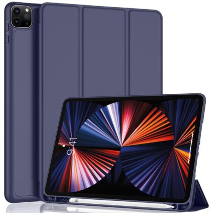 TGK Back Cover for Apple iPad Pro 12.9 inch 5th Generation 2021 (Blue, Dual Protection, Pack of: 1)