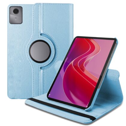 TGK Flip Cover for Lenovo Tab M11 LTE 10.95 Inch (Blue, Dual Protection, Pack of: 1)