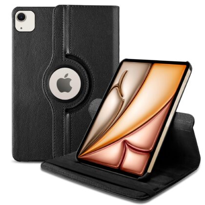 TGK Flip Cover for Apple iPad Air 13 Inch M2 2024 (Black, Dual Protection, Pack of: 1)