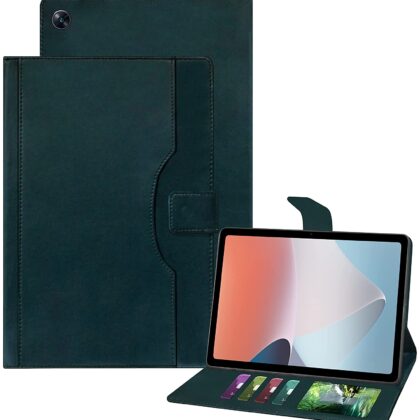 TGK Multi-Angle with Viewing Stand Leather Flip Case Cover for Oppo Pad Air 10.36 inch Tab (Cerulean Blue)