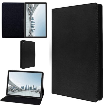 TGK Leather Stand Flip Case Cover for Honor PAD X8 10.1 inch Tablet (25.65 cm) (Black)